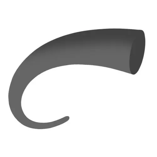 Luxilon Alu Power doorsnede