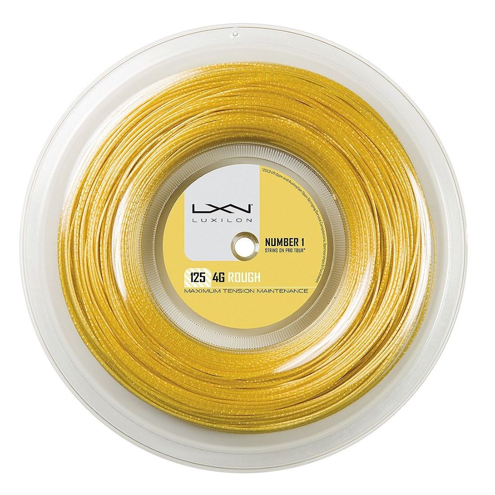 Corda Tennis Luxilon 4G Rough 125 - 17 / 1,25 Mm - Set 12,2 M - Nuova