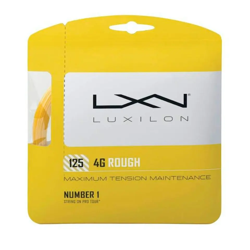 Luxilon 4G Rough 125 set - Racketshop de Bataaf