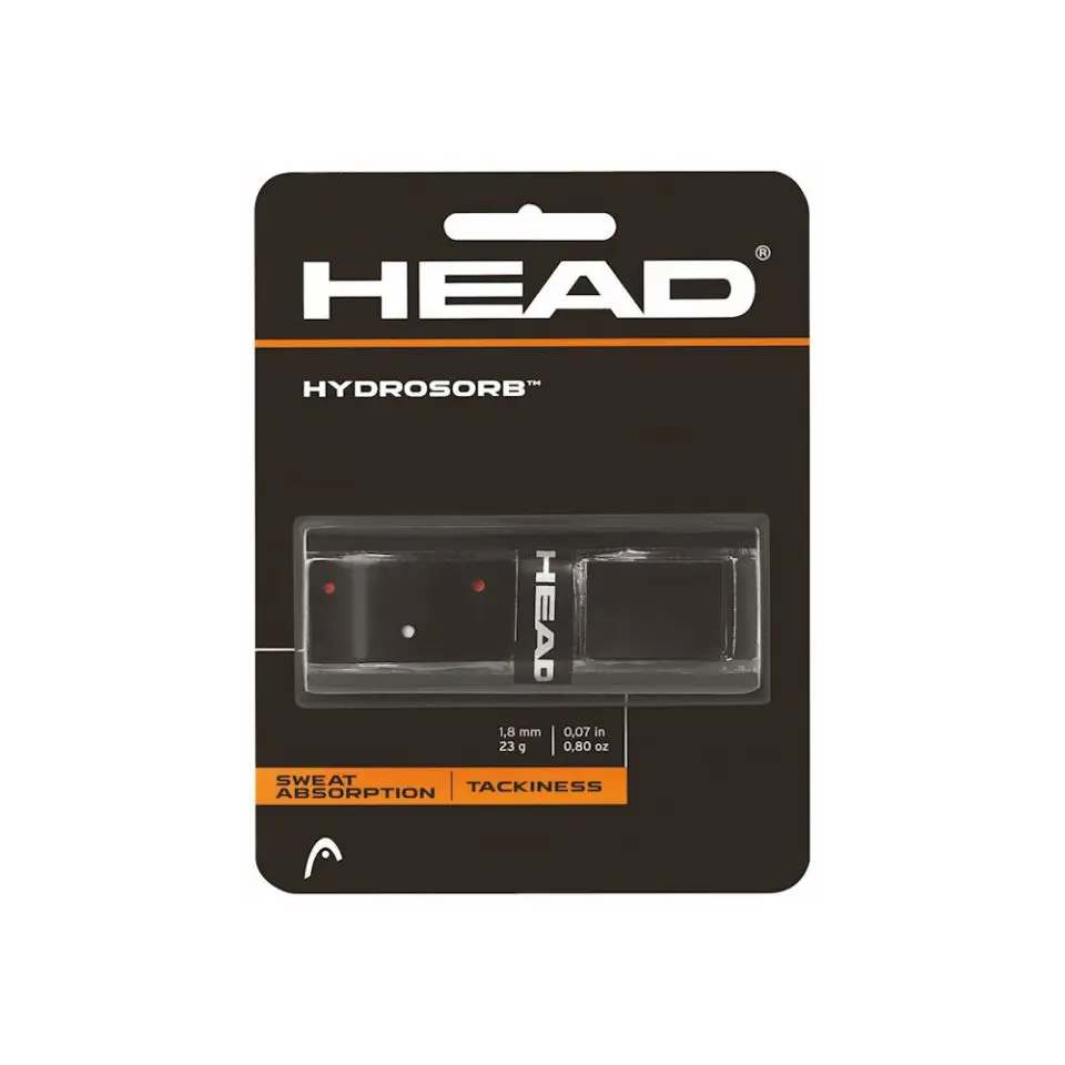 Head HydroSorb Black/Red - Racketshop de Bataaf