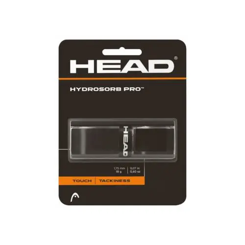Head HydroSorb Pro Black - Racketshop de Bataaf