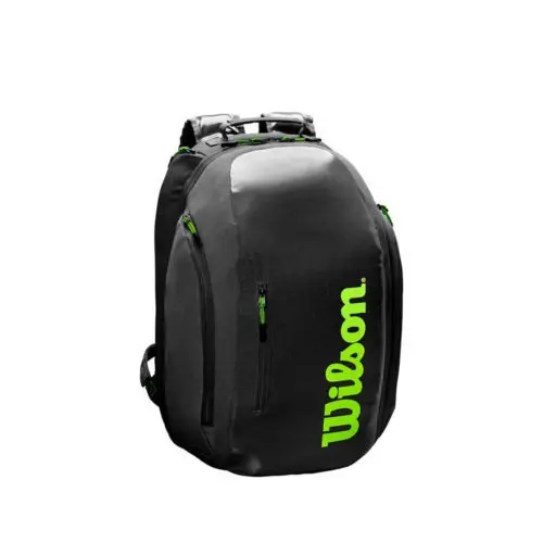 Wilson Super Tour Backpack BK/GR - Racketshop de Bataaf