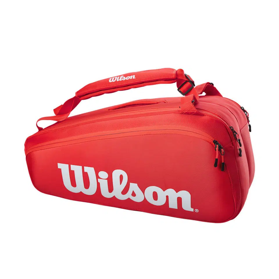 Wilson Super Tour 9 Pack RD - Racketshop de Bataaf