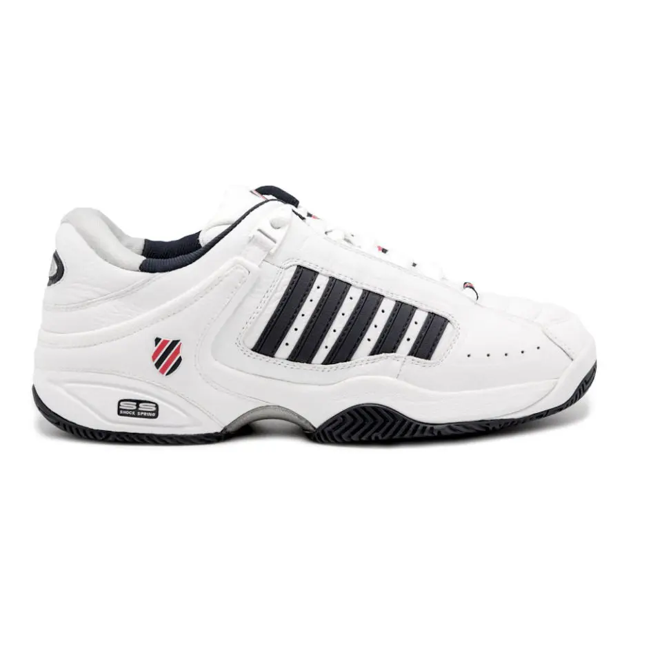 K.Swiss Defier RS White/Fieryred - Racketshop de Bataaf