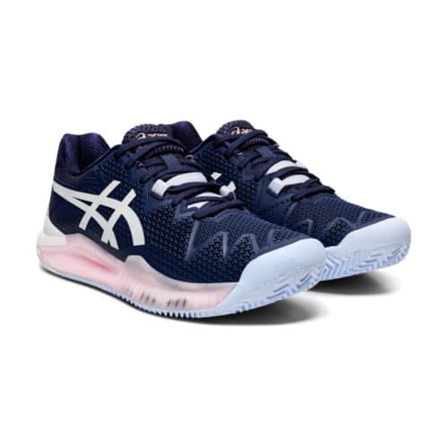 Asics Gel-Resolution 8 Clay Peacoat - Racketshop de Bataaf