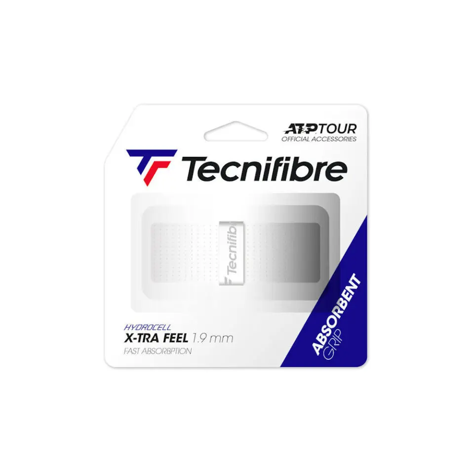 Tecnifibre X-TRA FEEL WHITE - Racketshop de Bataaf