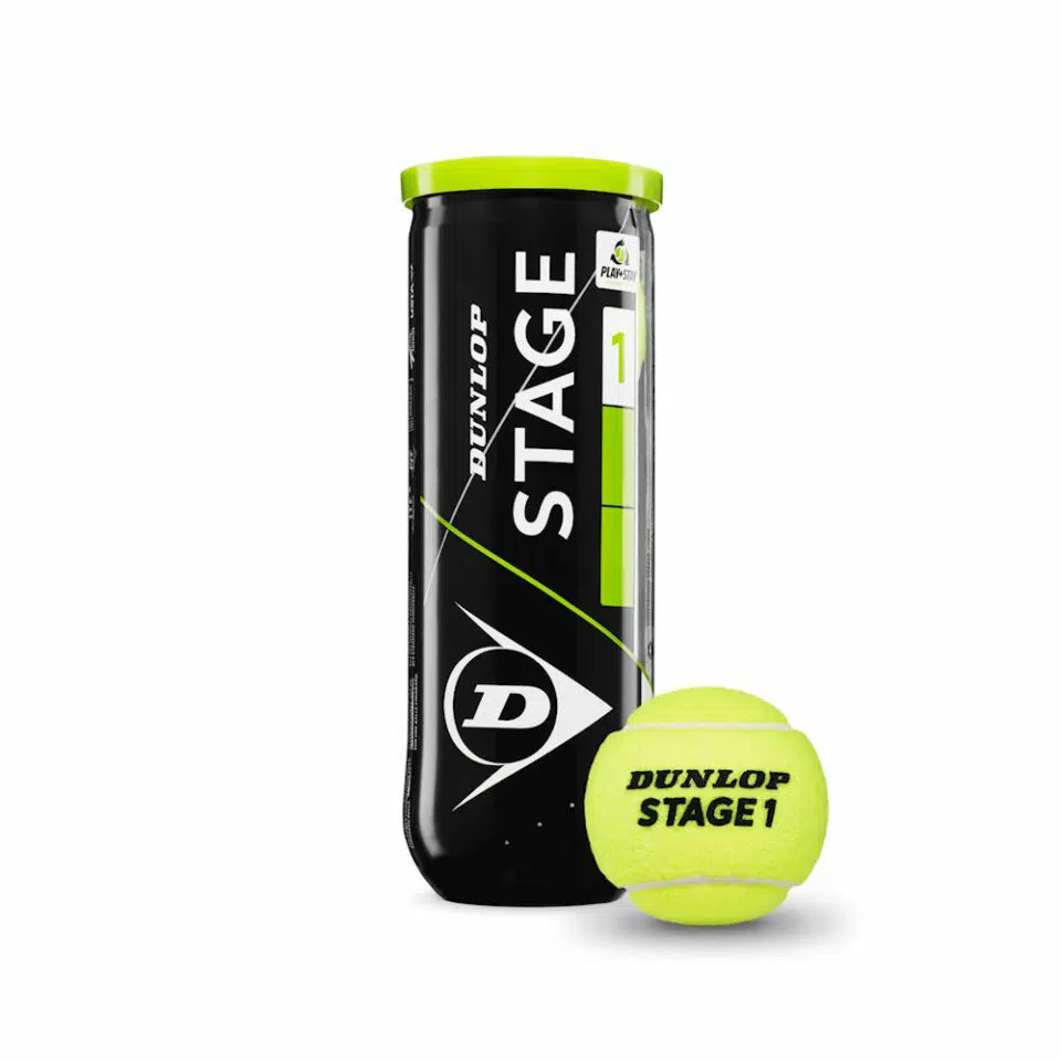 Dunlop Stage 1 Groen - Racketshop de Bataaf