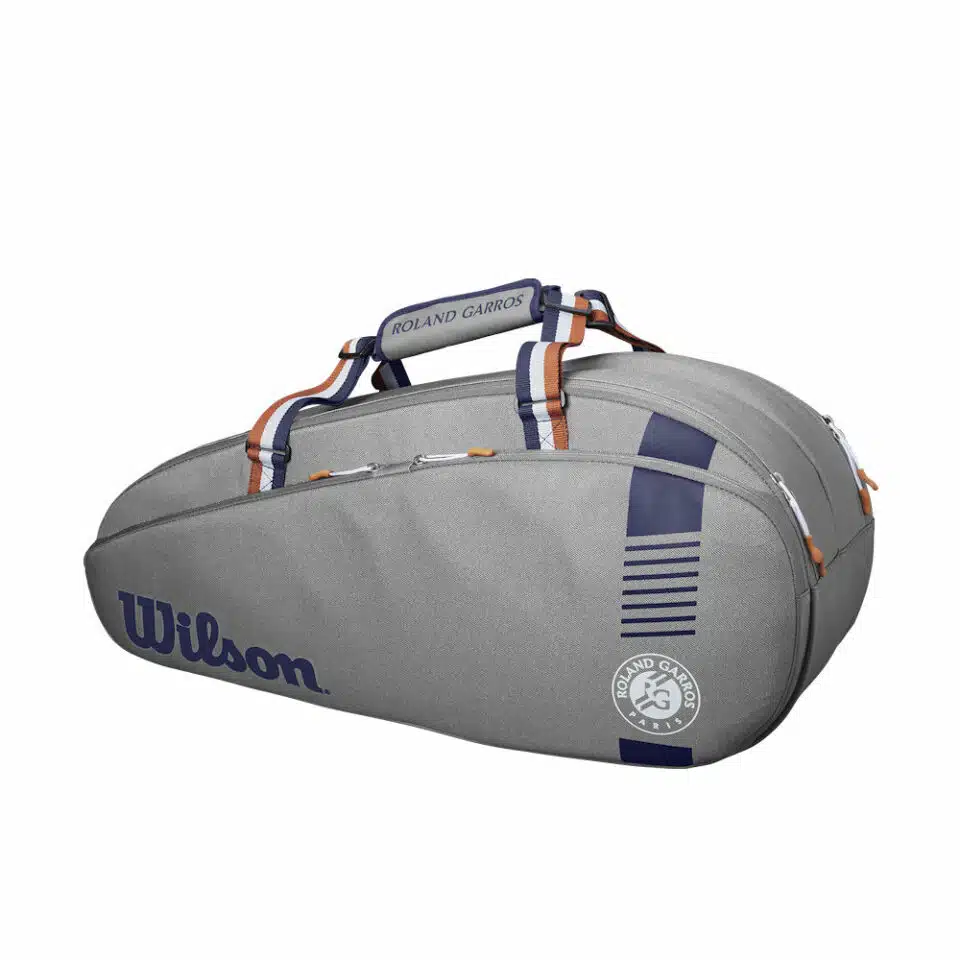 Wilson Roland Garros Team 6 Pack Grey - Racketshop de Bataaf