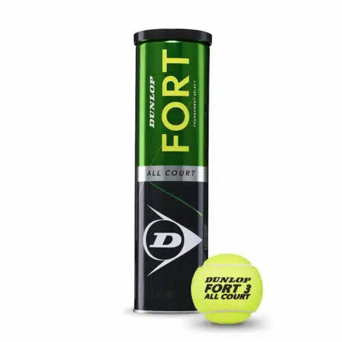 Dunlop Fort Allcourt 4bal/tin - Racketshop de Bataaf