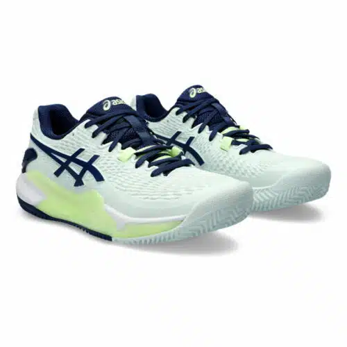 Asics Gel-Resolution 9 Pale Mint/Blue - Racketshop de Bataaf