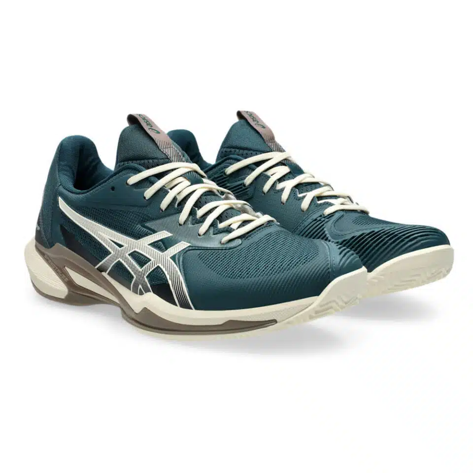 Asics Solution Speed FF 3 Clay Saxon Green - Racketshop de Bataaf