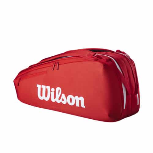 Wilson Super Tour 6 Pack Red - Racketshop de Bataaf