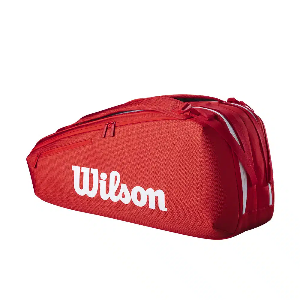 Wilson Super Tour 6 Pack Red - Racketshop de Bataaf