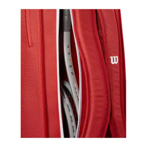 Wilson Super Tour 6 Pack Red - Racketshop de Bataaf