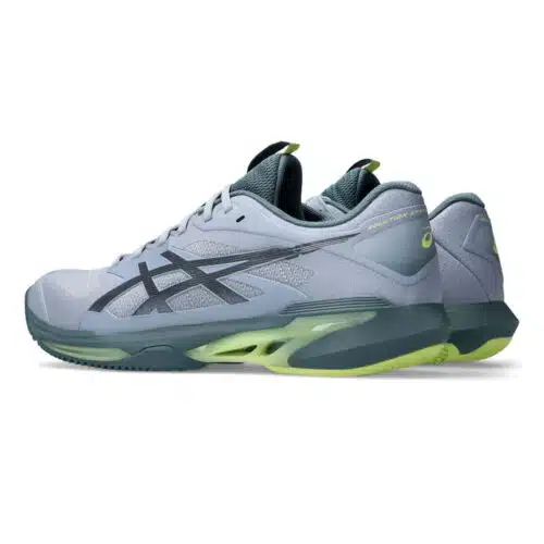 Asics Solution Speed FF 4 Clay Grey/Blue - Racketshop de Bataaf