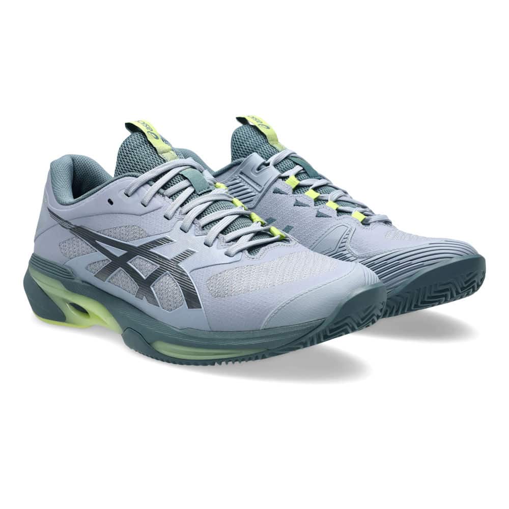 Asics Solution Speed FF 4 Clay Grey/Blue - Racketshop de Bataaf