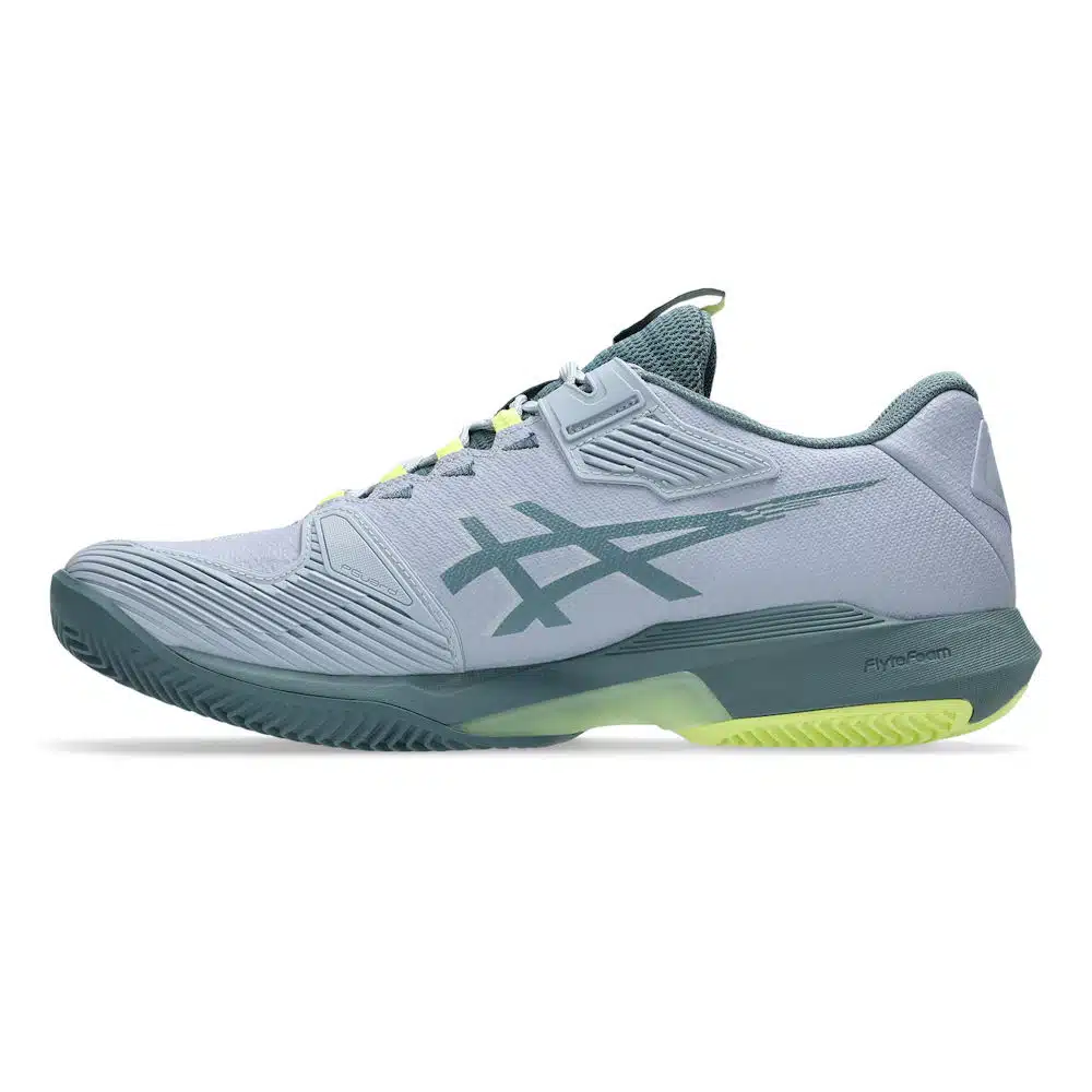Asics Solution Speed FF 4 Clay Grey/Blue - Racketshop de Bataaf