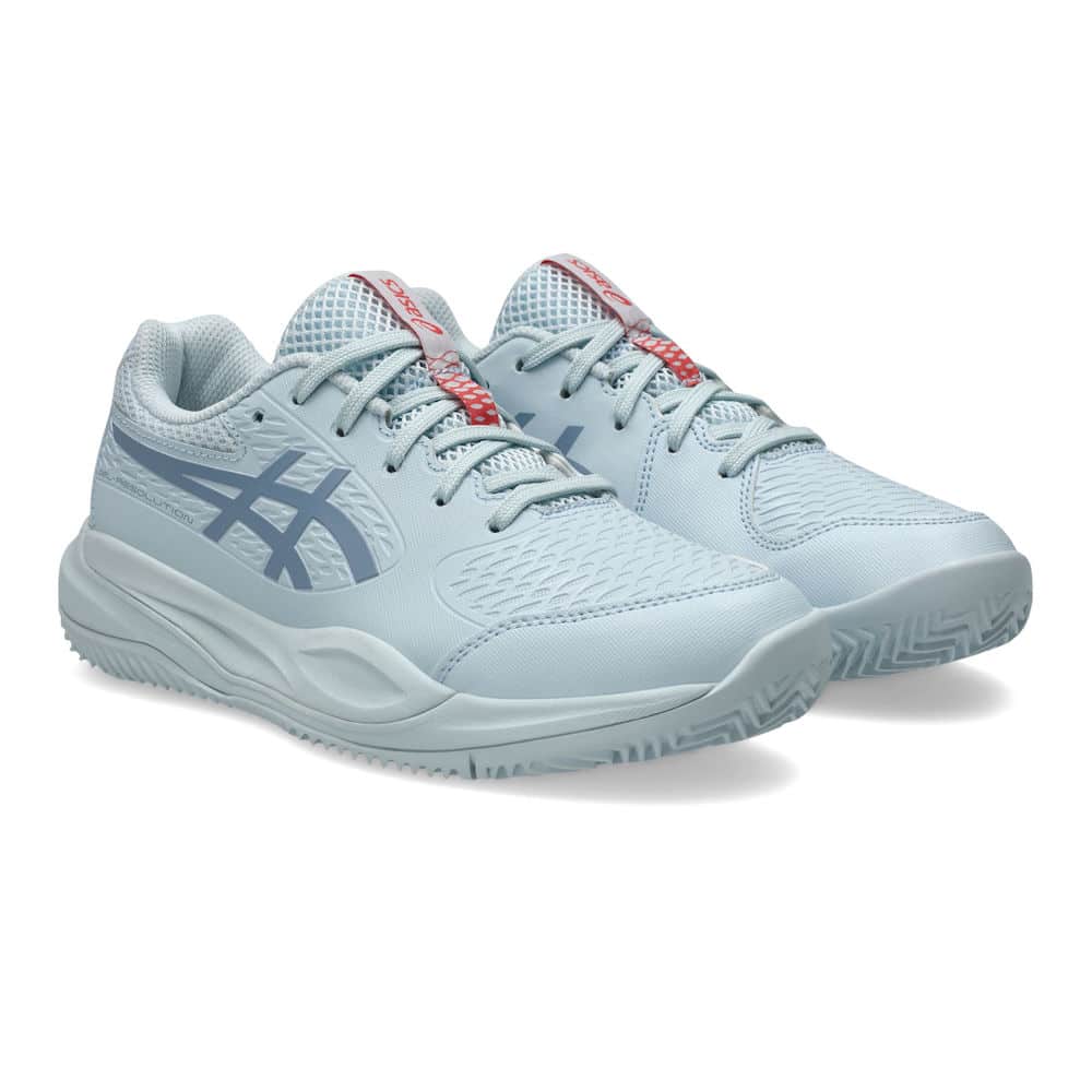 Asics Gel-Resolution X GS Clay Light Grey - Racketshop de Bataaf